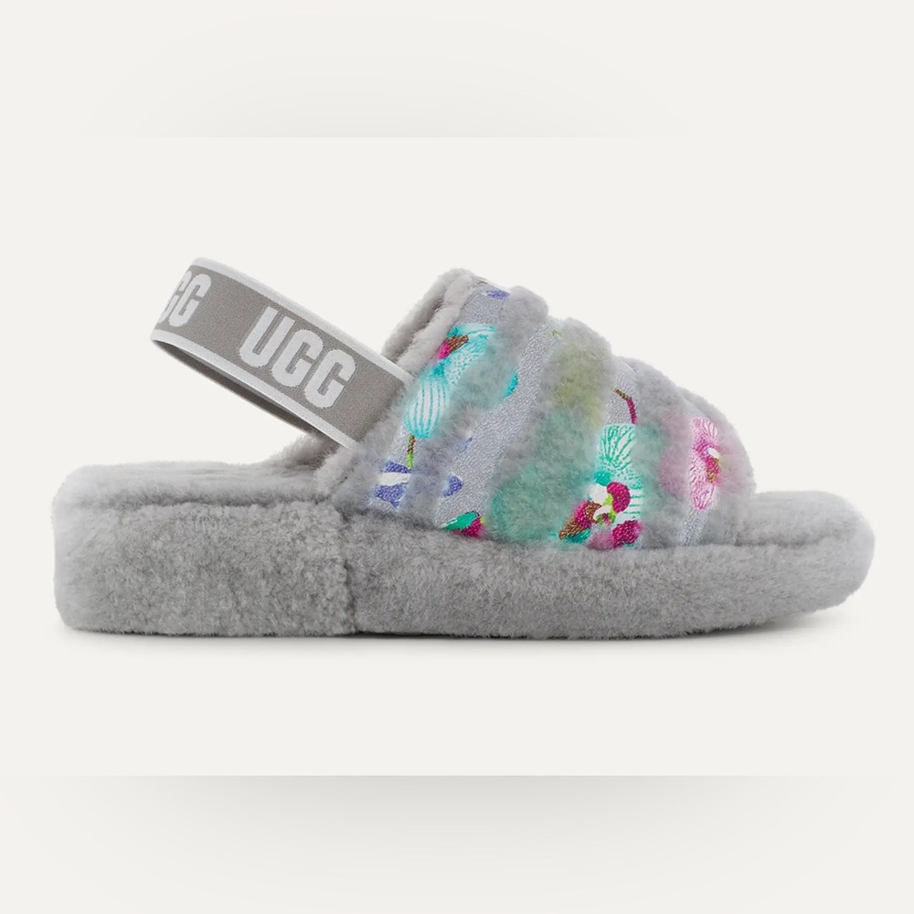 NEW UGG FLUFF YEAH TIGER FLOWER